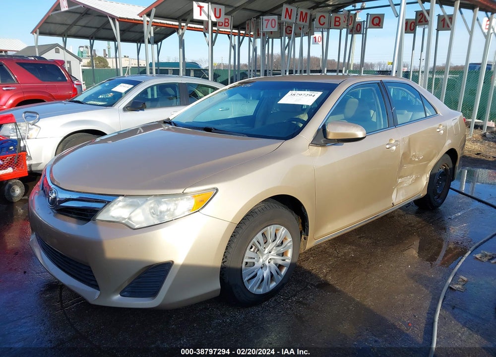 2012 TOYOTA CAMRY LE VIN: 4T1BF1FK4CU035185