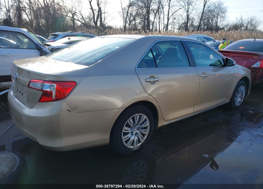 2012 TOYOTA CAMRY LE VIN: 4T1BF1FK4CU035185