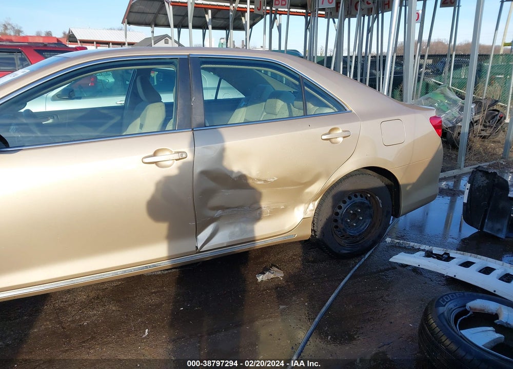 2012 TOYOTA CAMRY LE VIN: 4T1BF1FK4CU035185
