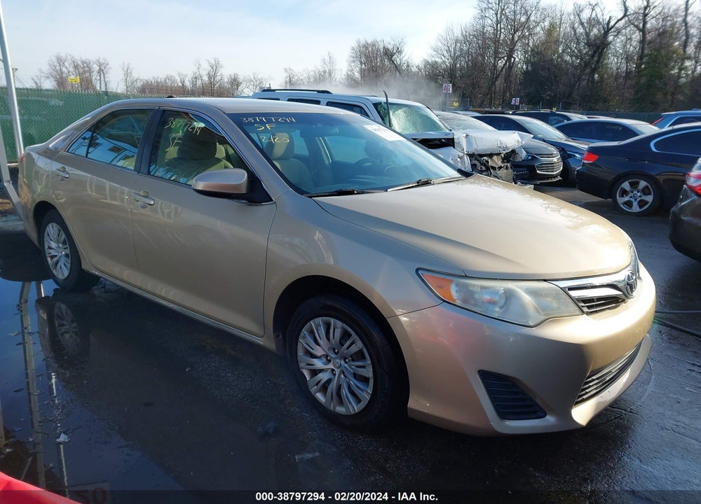 2012 TOYOTA CAMRY LE VIN: 4T1BF1FK4CU035185