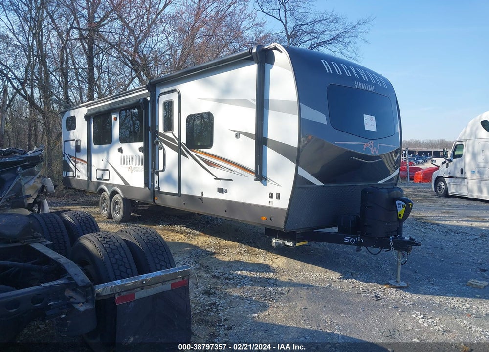 2022 FOREST RIVER TRAVEL TRLR VIN: 4X4TRLN22N1898076
