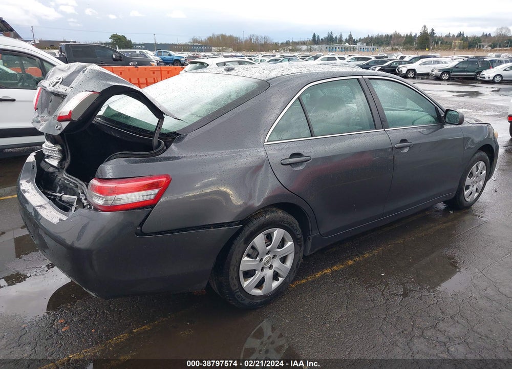 2011 TOYOTA CAMRY LE VIN: 4T1BF3EK4BU776139