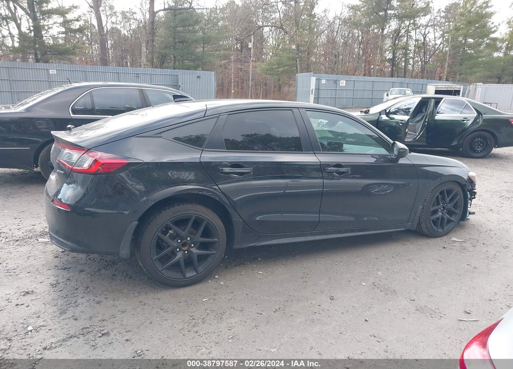 2022 HONDA CIVIC SPORT VIN: 19XFL2H83NE001469