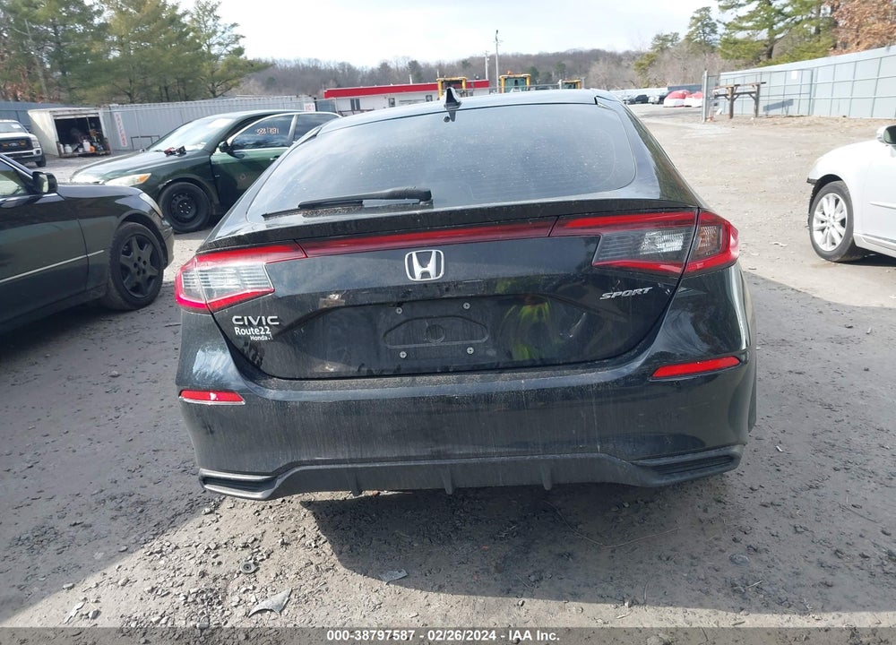 2022 HONDA CIVIC SPORT VIN: 19XFL2H83NE001469