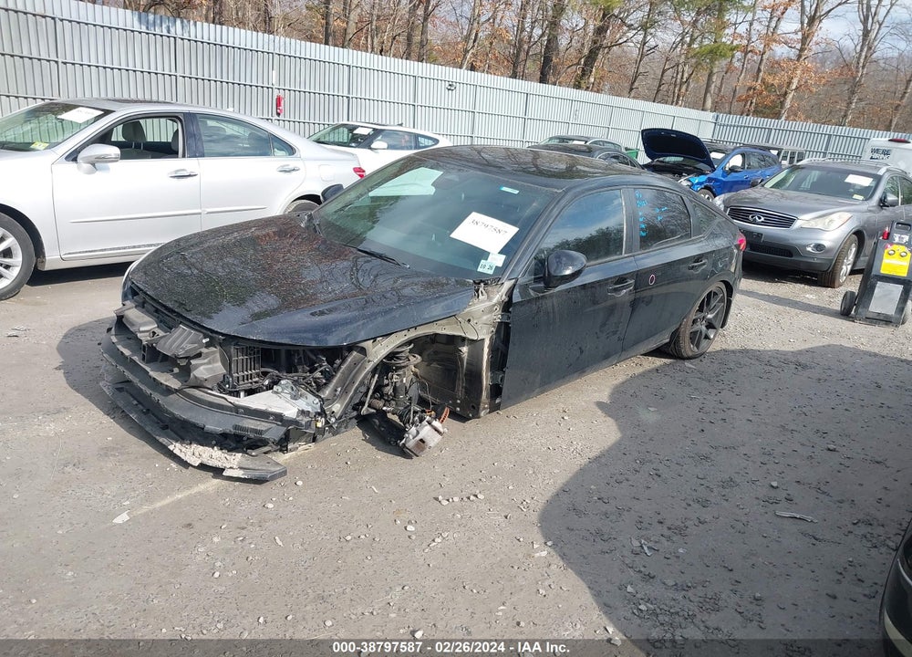 2022 HONDA CIVIC SPORT VIN: 19XFL2H83NE001469