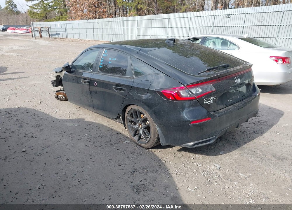 2022 HONDA CIVIC SPORT VIN: 19XFL2H83NE001469