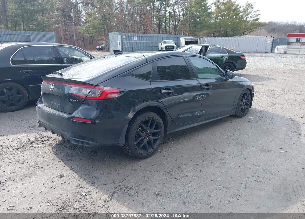 2022 HONDA CIVIC SPORT VIN: 19XFL2H83NE001469