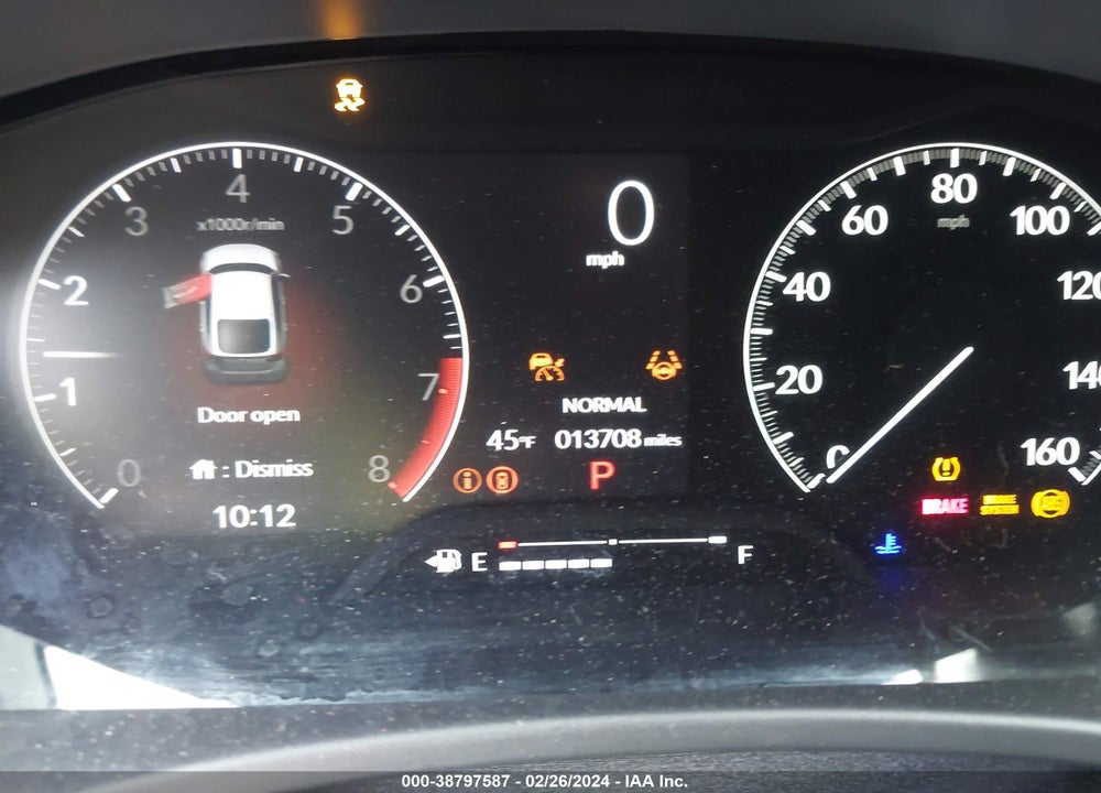 2022 HONDA CIVIC SPORT VIN: 19XFL2H83NE001469
