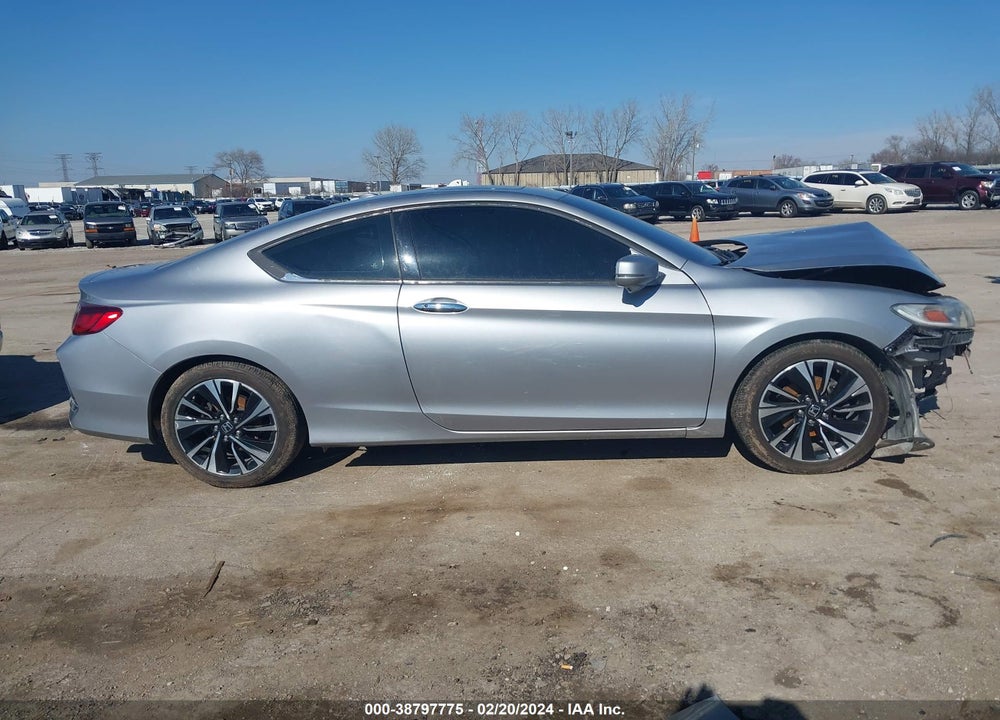 2016 HONDA ACCORD EX-L V-6 VIN: 1HGCT2B86GA000917