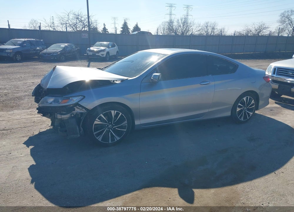2016 HONDA ACCORD EX-L V-6 VIN: 1HGCT2B86GA000917