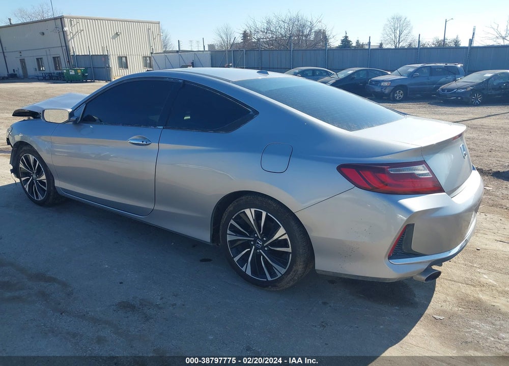 2016 HONDA ACCORD EX-L V-6 VIN: 1HGCT2B86GA000917