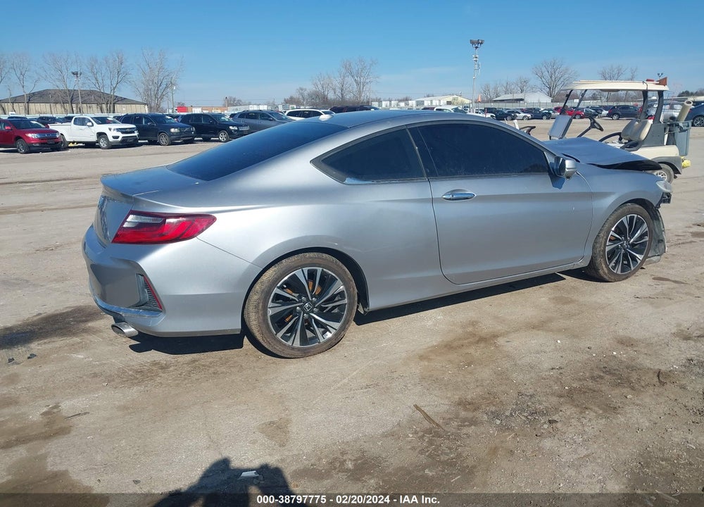 2016 HONDA ACCORD EX-L V-6 VIN: 1HGCT2B86GA000917