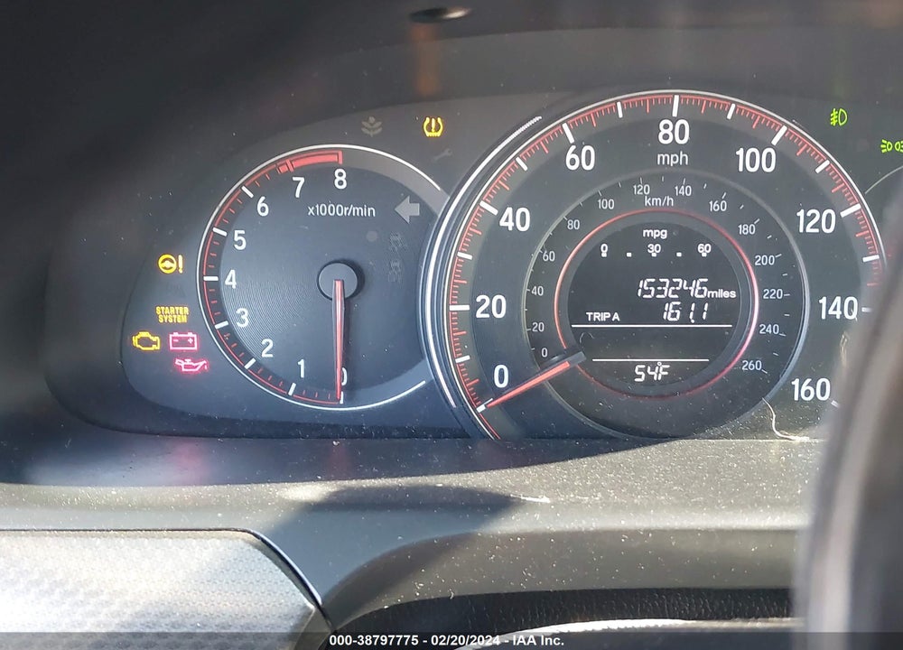 2016 HONDA ACCORD EX-L V-6 VIN: 1HGCT2B86GA000917