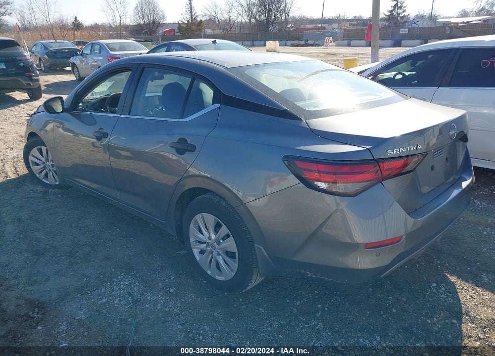 2024 NISSAN SENTRA VIN: 3N1AB8BVXRY235226