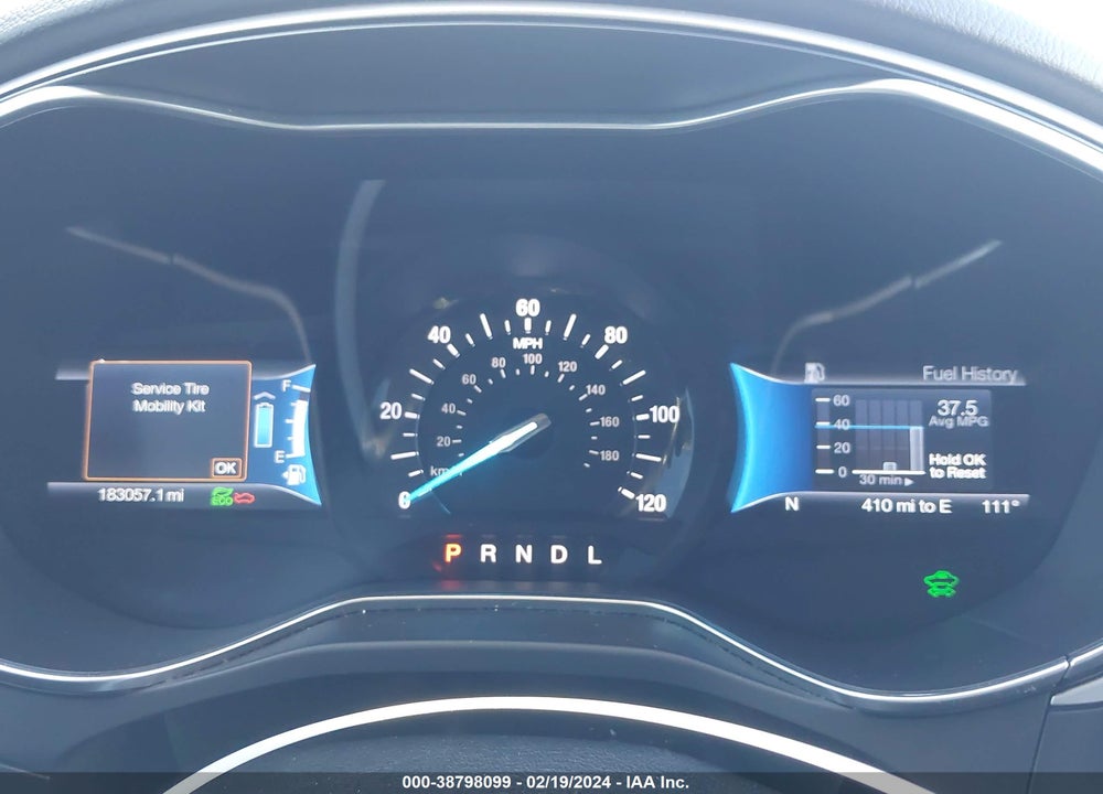 2016 FORD FUSION HYBRID SE VIN: 3FA6P0LU2GR377613