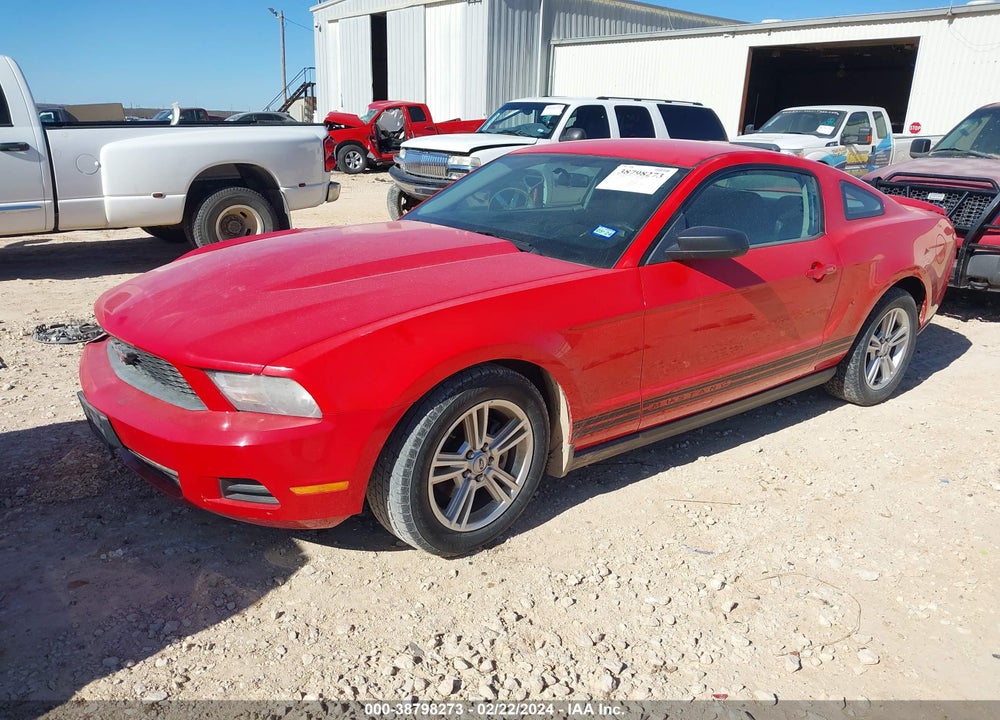 2010 FORD MUSTANG V6/V6 PREMIUM VIN: 1ZVBP8AN2A5130795