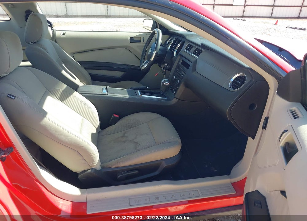 2010 FORD MUSTANG V6/V6 PREMIUM VIN: 1ZVBP8AN2A5130795