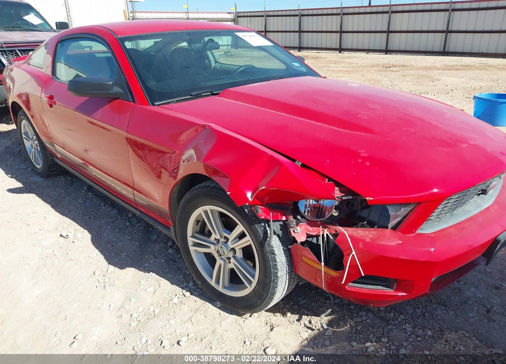 2010 FORD MUSTANG V6/V6 PREMIUM VIN: 1ZVBP8AN2A5130795