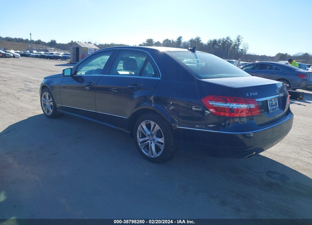 2011 MERCEDES-BENZ E 350 4MATIC VIN: WDDHF8HB4BA411099