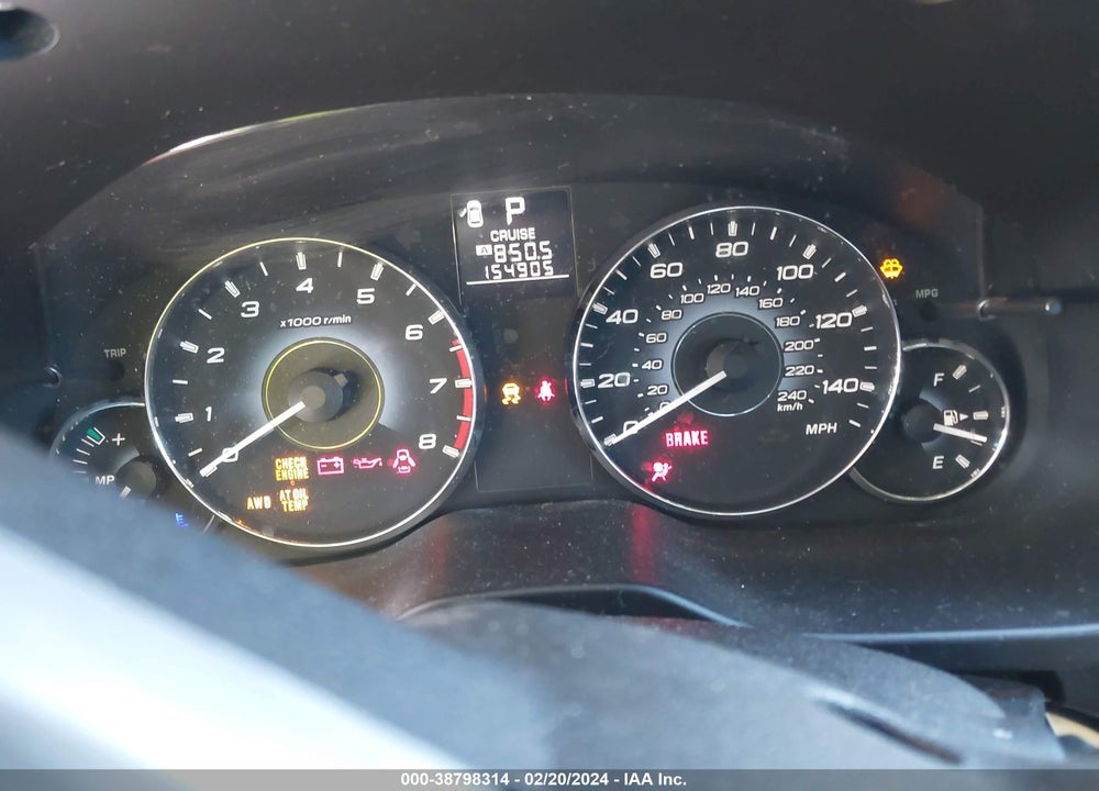 2010 SUBARU OUTBACK 2.5I PREMIUM VIN: 4S4BRBGC4A3353217