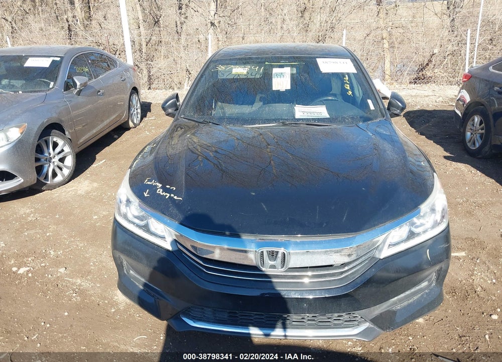 2017 HONDA ACCORD SPORT VIN: 1HGCR2F50HA306396