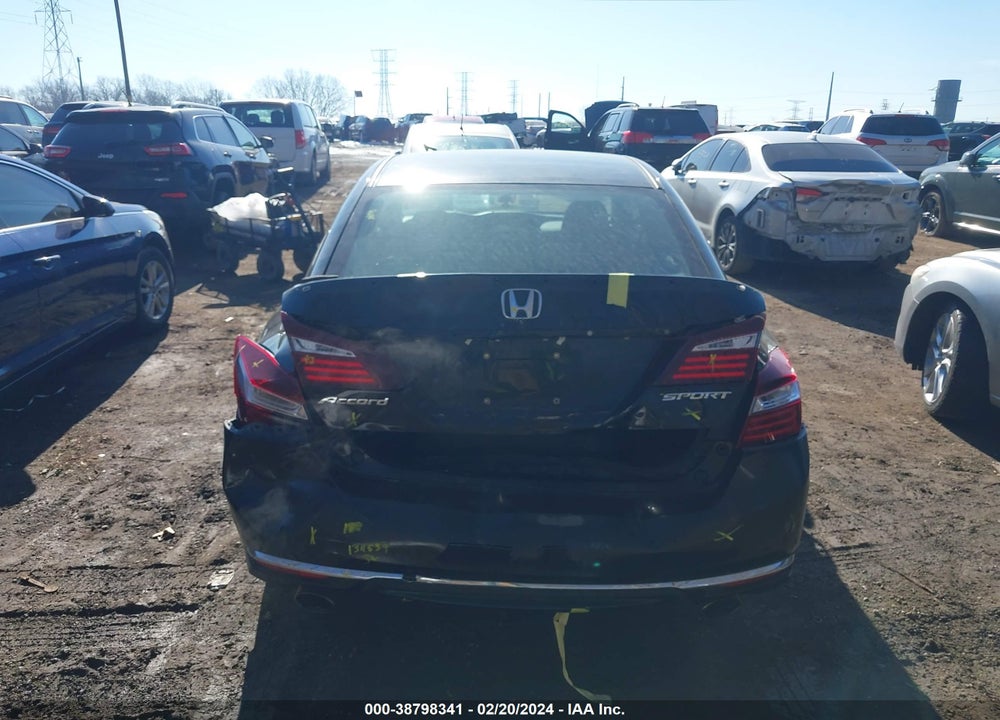 2017 HONDA ACCORD SPORT VIN: 1HGCR2F50HA306396