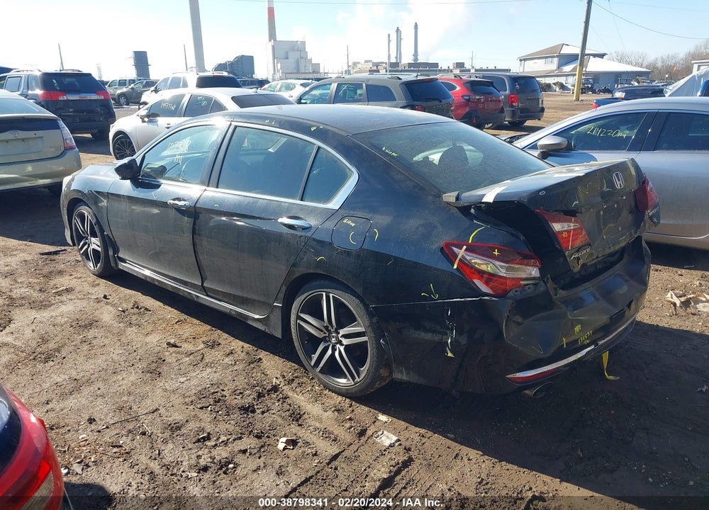 2017 HONDA ACCORD SPORT VIN: 1HGCR2F50HA306396