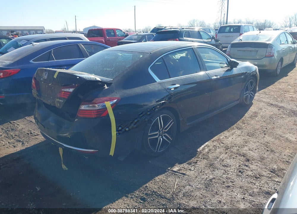 2017 HONDA ACCORD SPORT VIN: 1HGCR2F50HA306396