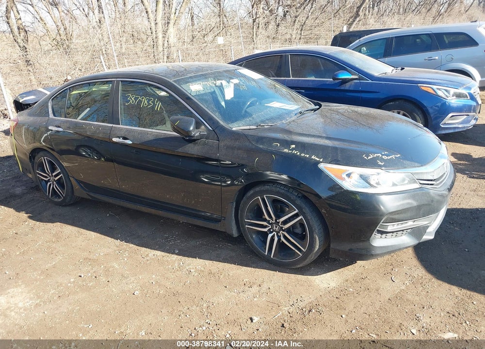 2017 HONDA ACCORD SPORT VIN: 1HGCR2F50HA306396