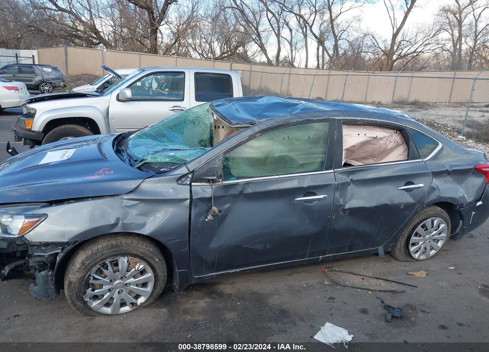 2019 NISSAN SENTRA S VIN: 3N1AB7AP9KY440992