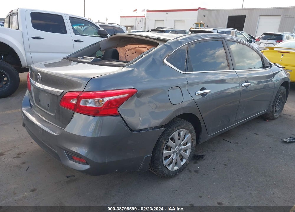 2019 NISSAN SENTRA S VIN: 3N1AB7AP9KY440992