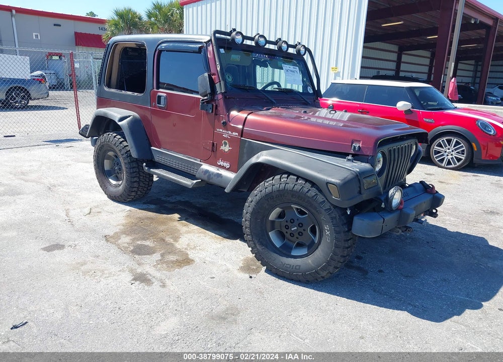 2001 JEEP WRANGLER SAHARA VIN: 1J4FA59S31P316374