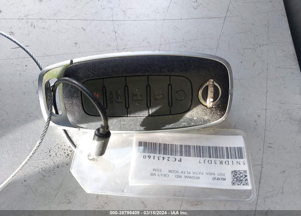 2023 NISSAN PATHFINDER PLATINUM 4WD VIN: 5N1DR3DJ7PC243160
