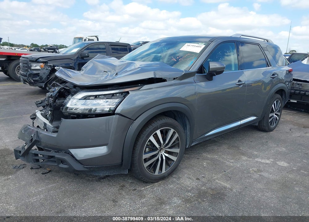 2023 NISSAN PATHFINDER PLATINUM 4WD VIN: 5N1DR3DJ7PC243160