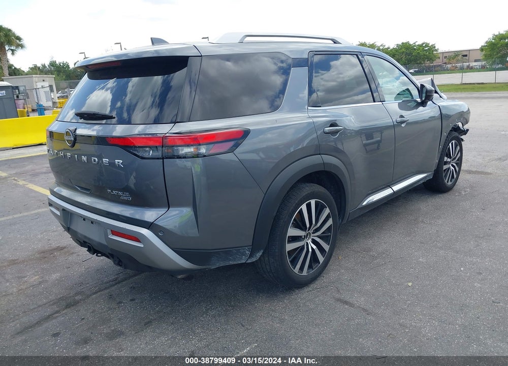 2023 NISSAN PATHFINDER PLATINUM 4WD VIN: 5N1DR3DJ7PC243160