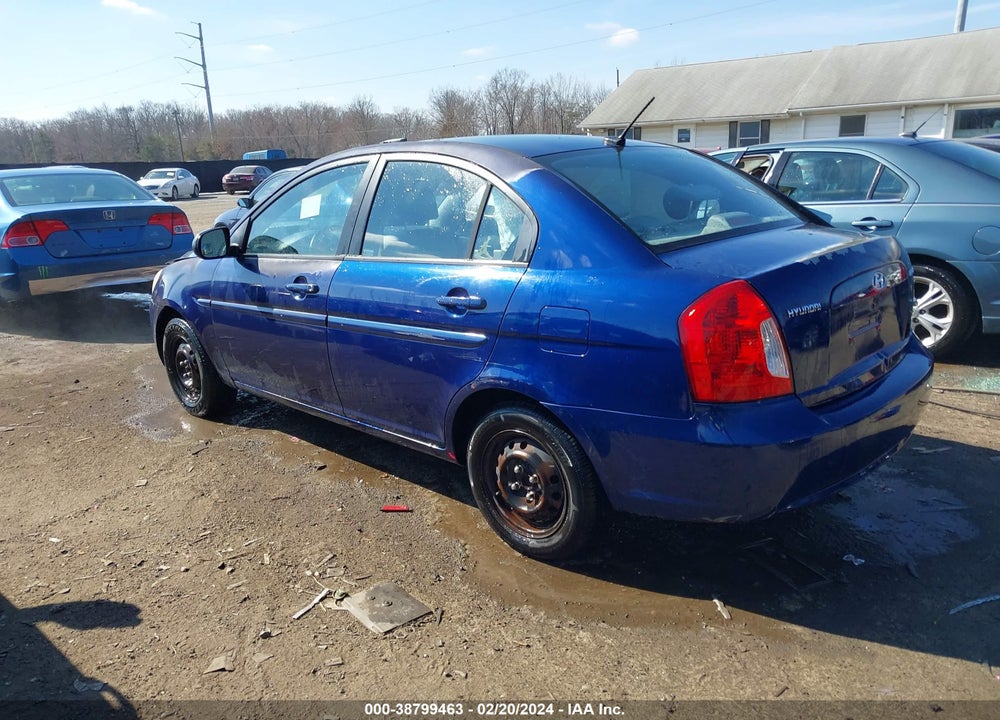 2010 HYUNDAI ACCENT GLS VIN: KMHCN4AC6AU405039