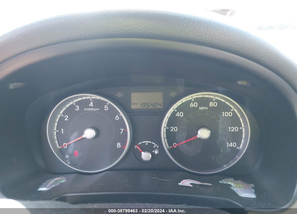 2010 HYUNDAI ACCENT GLS VIN: KMHCN4AC6AU405039