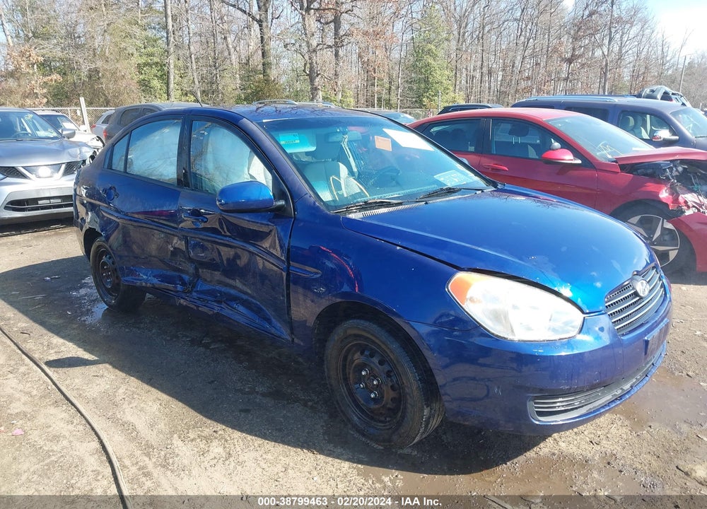 2010 HYUNDAI ACCENT GLS VIN: KMHCN4AC6AU405039