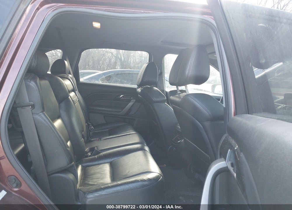2007 ACURA MDX TECHNOLOGY PACKAGE VIN: 2HNYD28387H506614