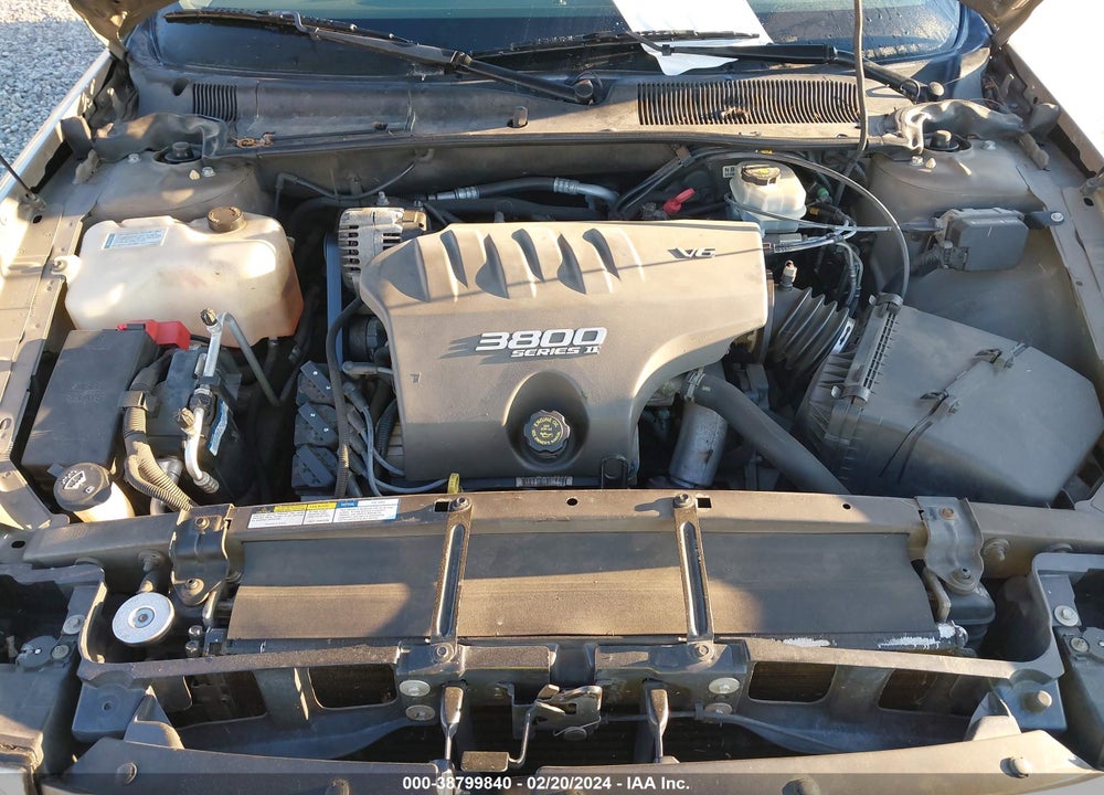 2001 BUICK LESABRE CUSTOM VIN: 1G4HP54K114290858
