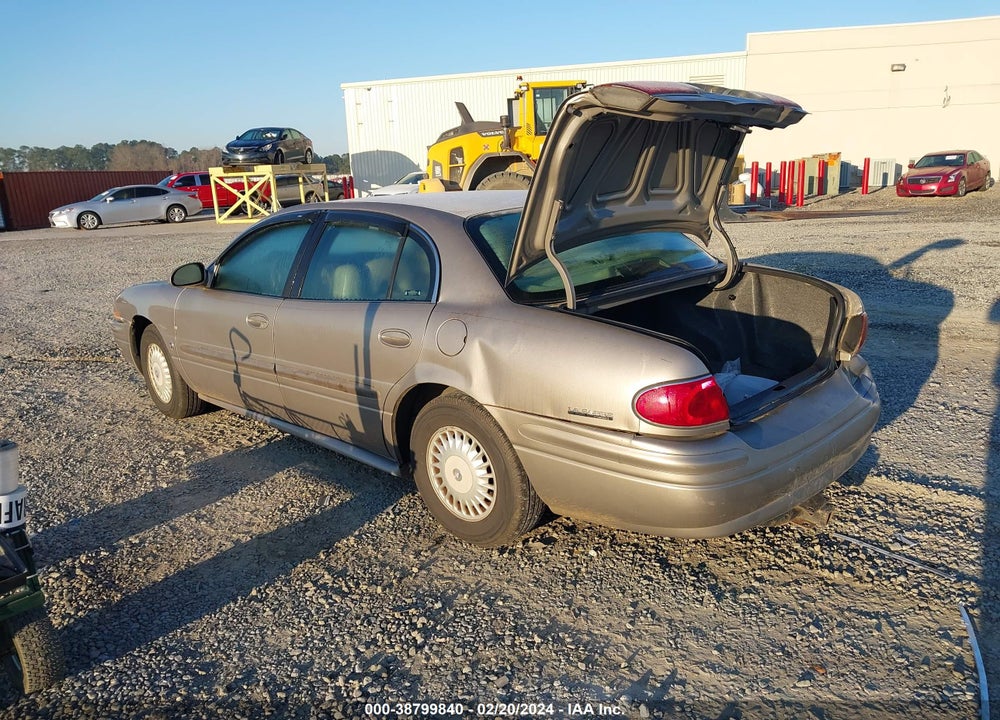 2001 BUICK LESABRE CUSTOM VIN: 1G4HP54K114290858