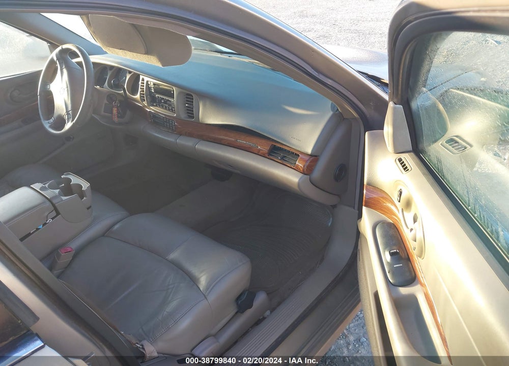 2001 BUICK LESABRE CUSTOM VIN: 1G4HP54K114290858