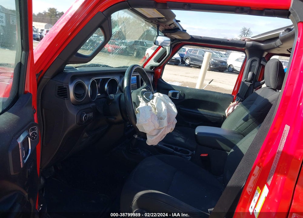 2019 JEEP WRANGLER UNLIMITED SPORT S 4X4 VIN: 1C4HJXDN1KW645836