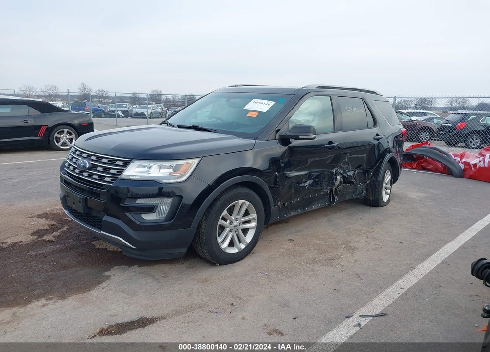 2016 FORD EXPLORER XLT VIN: 1FM5K7DHXGGC56197