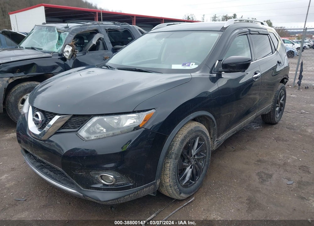 2016 NISSAN ROGUE SL VIN: JN8AT2MV7GW138627