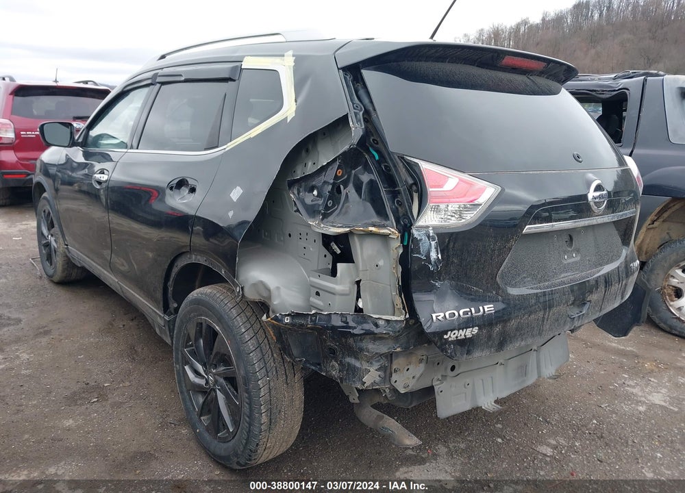 2016 NISSAN ROGUE SL VIN: JN8AT2MV7GW138627