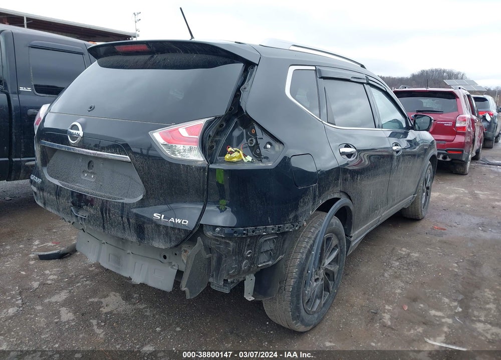2016 NISSAN ROGUE SL VIN: JN8AT2MV7GW138627