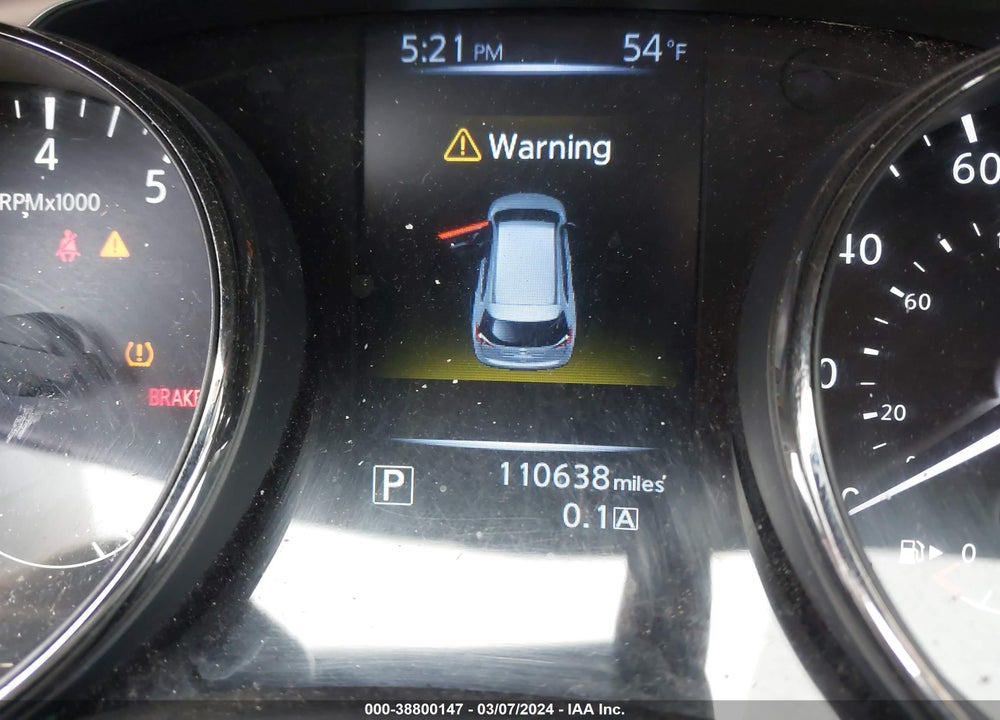2016 NISSAN ROGUE SL VIN: JN8AT2MV7GW138627