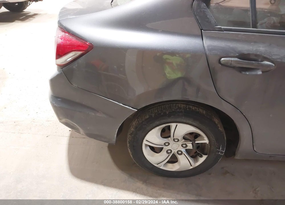 2015 HONDA CIVIC LX VIN: 19XFB2F59FE107275