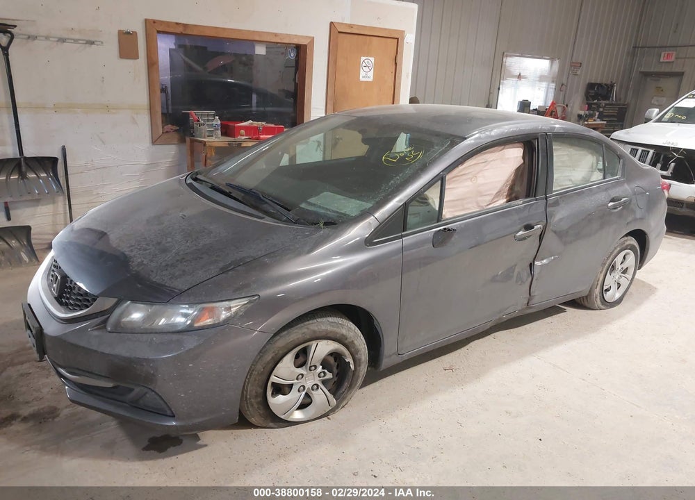 2015 HONDA CIVIC LX VIN: 19XFB2F59FE107275